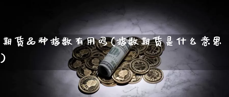 期货品种指数有用吗(指数期货是什么意思)_https://www.zhuotongtaye.com_期货分析_第1张