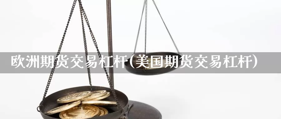 欧洲期货交易杠杆(美国期货交易杠杆)_https://www.zhuotongtaye.com_期货平台_第1张