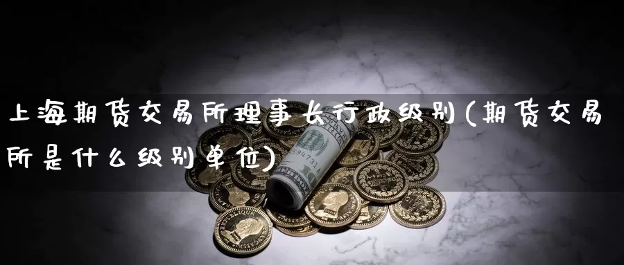 上海期货交易所理事长行政级别(期货交易所是什么级别单位)_https://www.zhuotongtaye.com_期货平台_第1张