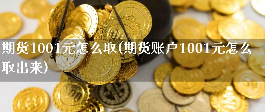 期货1001元怎么取(期货账户1001元怎么取出来)_https://www.zhuotongtaye.com_期货百科_第1张