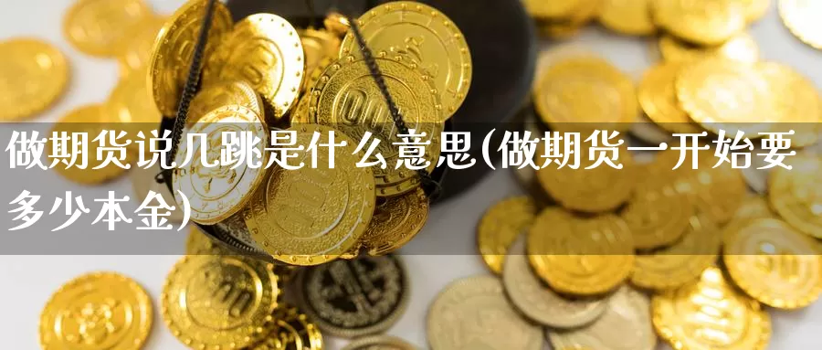 做期货说几跳是什么意思(做期货一开始要多少本金)_https://www.zhuotongtaye.com_期货分析_第1张