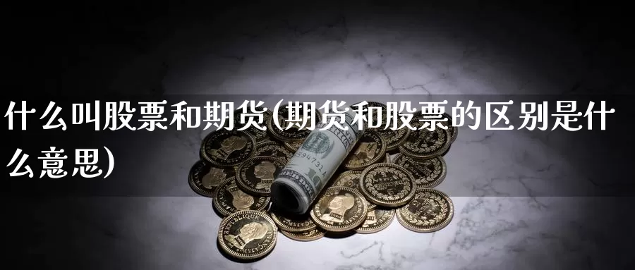 什么叫股票和期货(期货和股票的区别是什么意思)_https://www.zhuotongtaye.com_期货平台_第1张