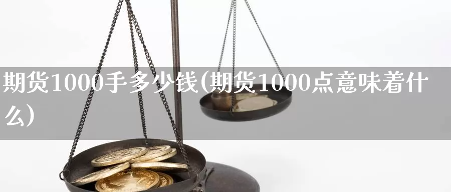 期货1000手多少钱(期货1000点意味着什么)_https://www.zhuotongtaye.com_期货百科_第1张