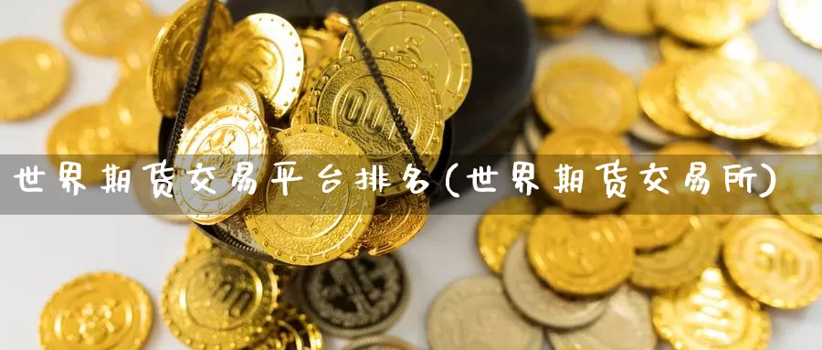 世界期货交易平台排名(世界期货交易所)_https://www.zhuotongtaye.com_期货走势_第1张