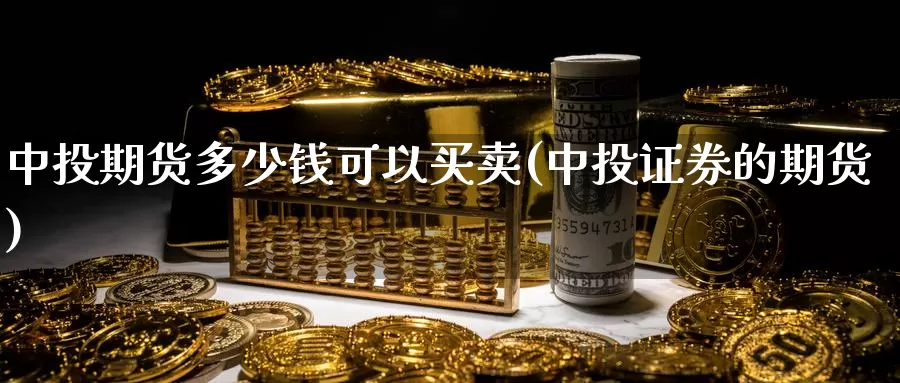 中投期货多少钱可以买卖(中投证券的期货)_https://www.zhuotongtaye.com_期货知识_第1张