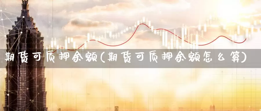 期货可质押余额(期货可质押余额怎么算)_https://www.zhuotongtaye.com_期货走势_第1张