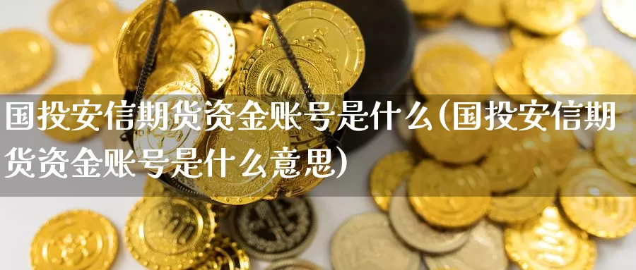 国投安信期货资金账号是什么(国投安信期货资金账号是什么意思)_https://www.zhuotongtaye.com_期货分析_第1张