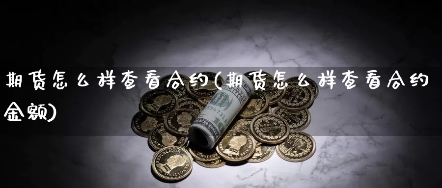 期货怎么样查看合约(期货怎么样查看合约金额)_https://www.zhuotongtaye.com_期货知识_第1张