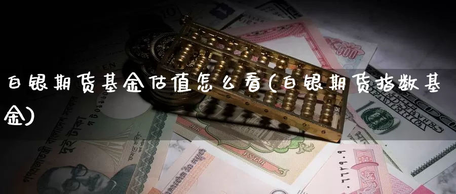 白银期货基金估值怎么看(白银期货指数基金)_https://www.zhuotongtaye.com_期货分析_第1张