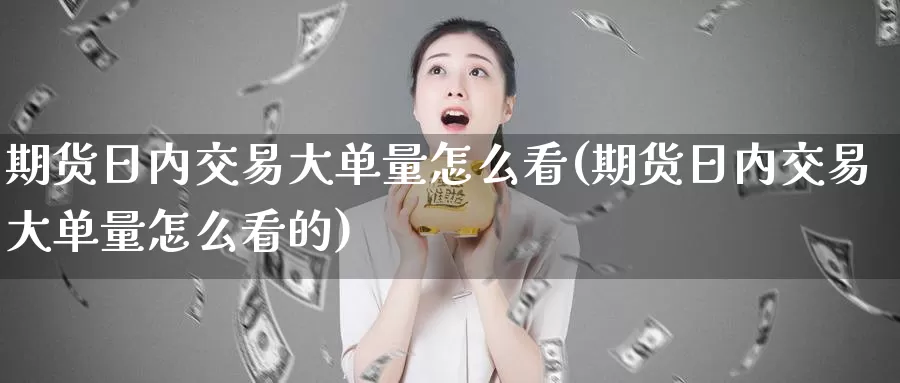 期货日内交易大单量怎么看(期货日内交易大单量怎么看的)_https://www.zhuotongtaye.com_期货百科_第1张